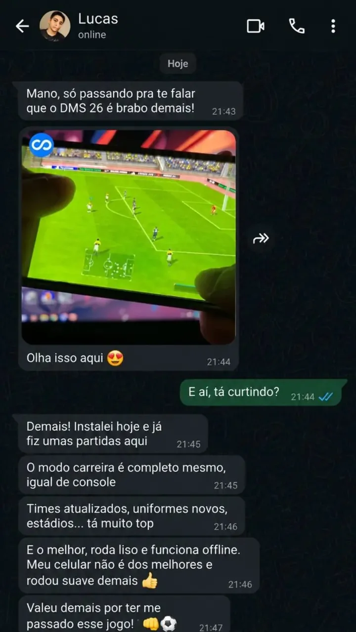 Depoimento de cliente sobre o DFL 26