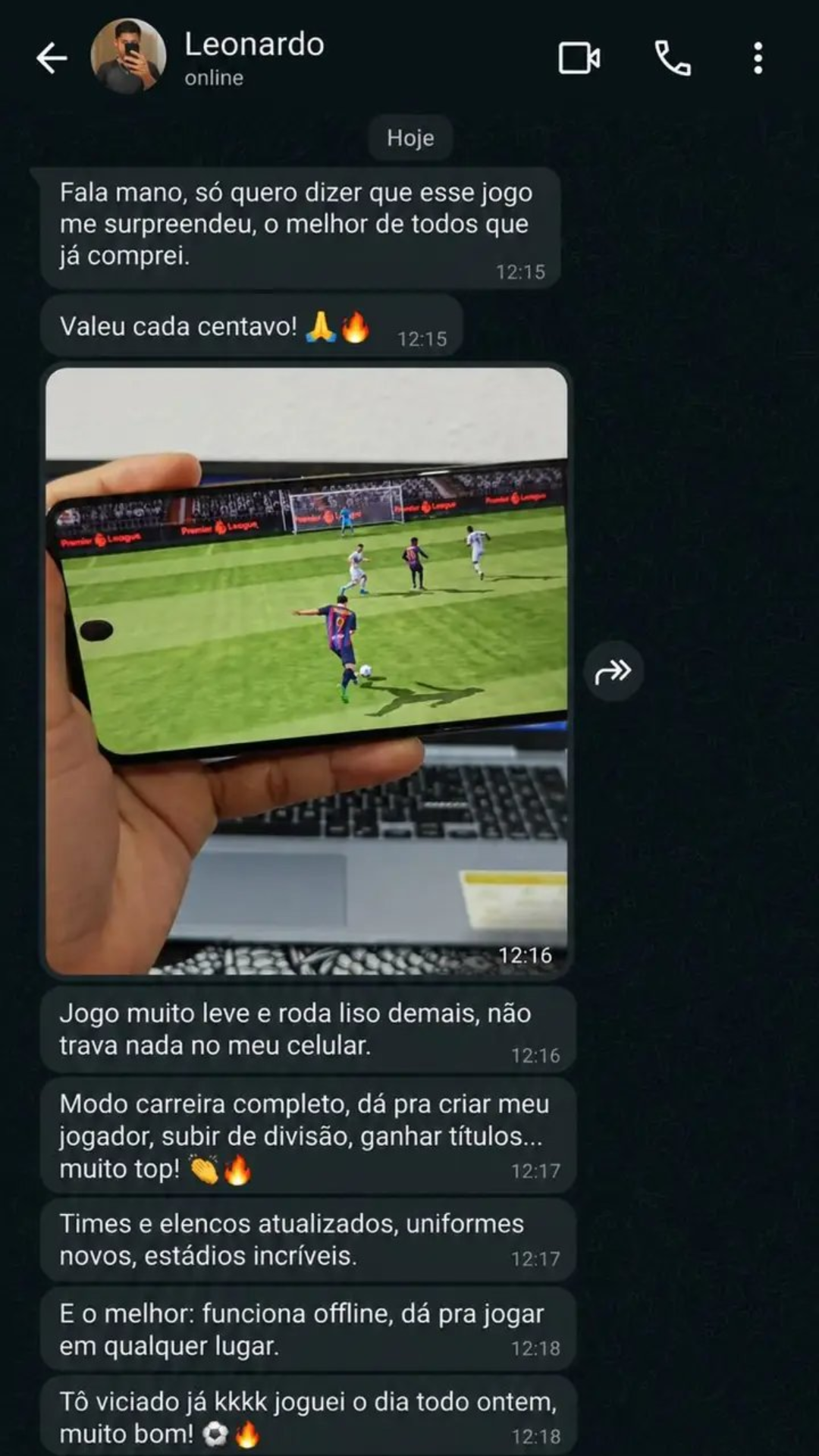 Depoimento de cliente sobre o DFL 26